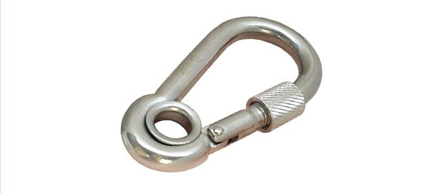 Spring Eye Hook With Nut